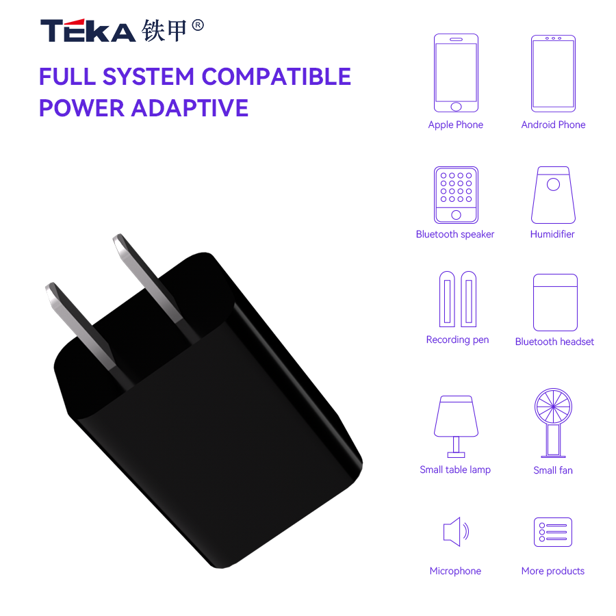 5V1A USB  5V1A-CH Diversified Fast Charger