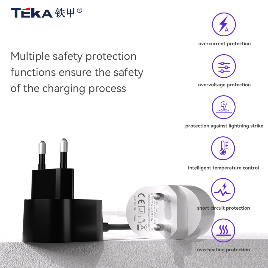 TA-EU 3PIN Wall mount 7.5w power adapter