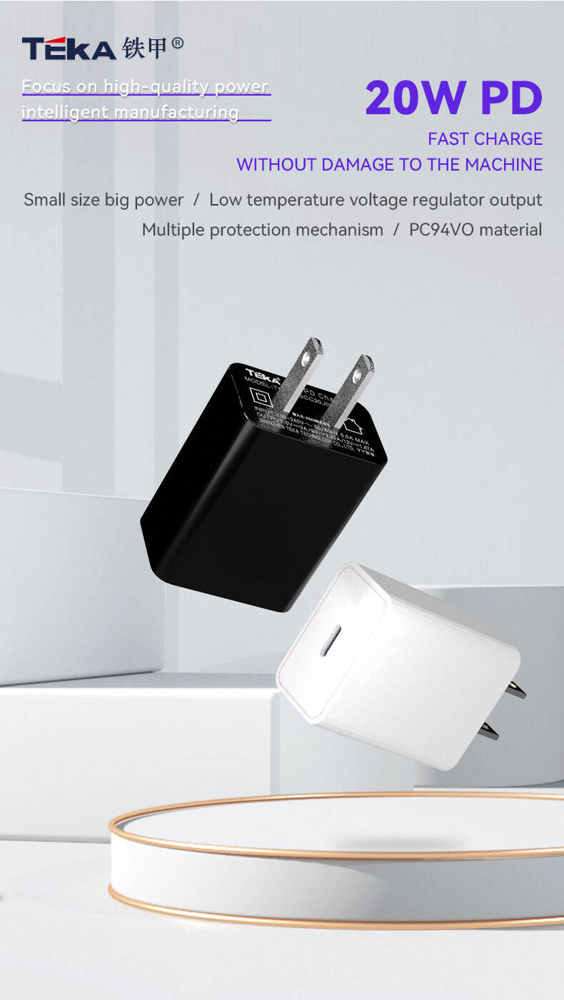 20W PD 20W PD-JP Diversified Fast Charger manufacture