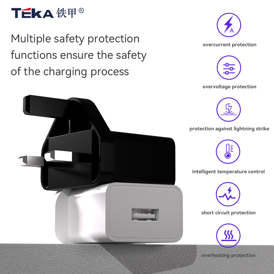 5V1A USB  5V1A-BS Diversified Fast Charger