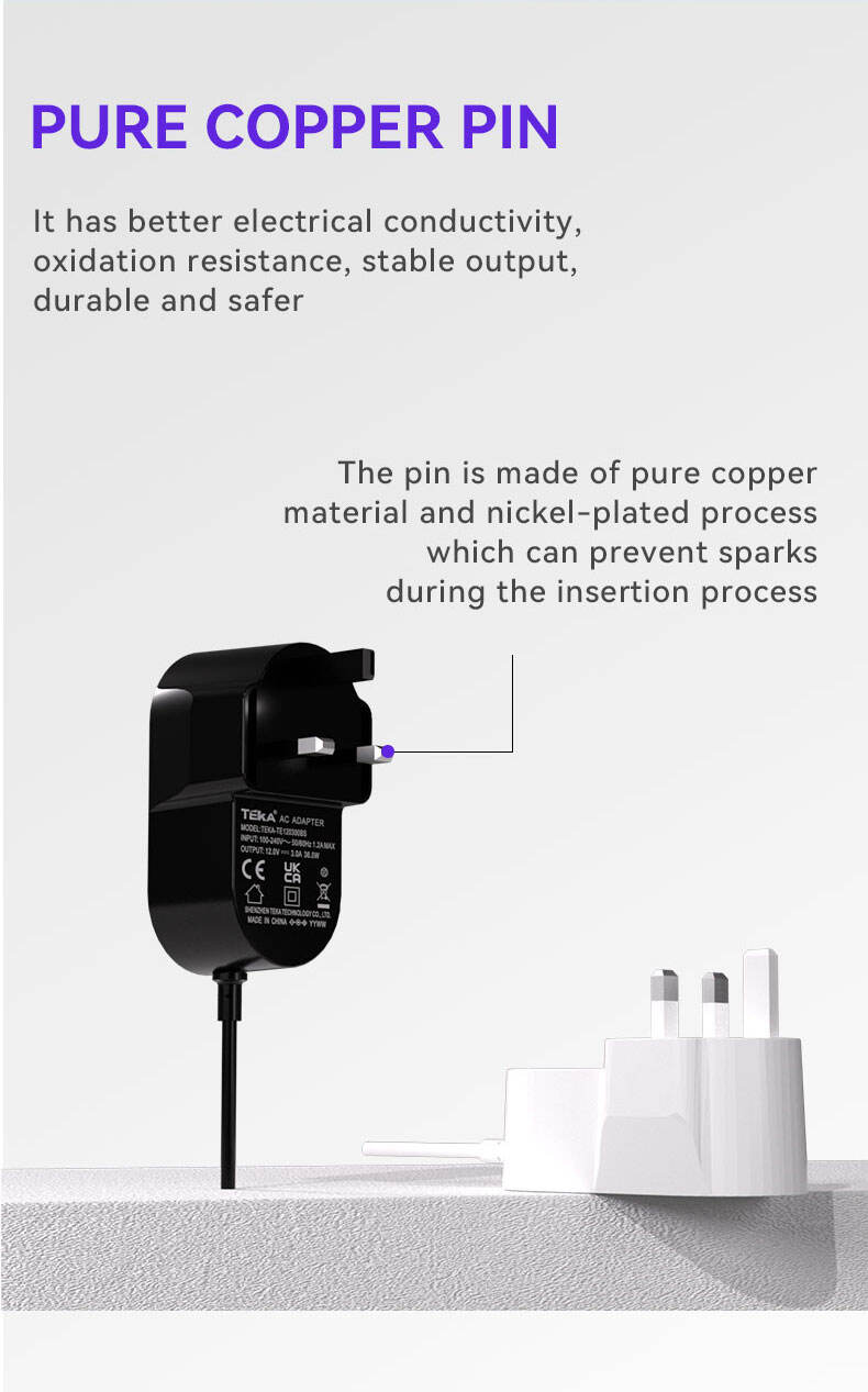 42W TE-BS Wall mount 42w power adapter supplier