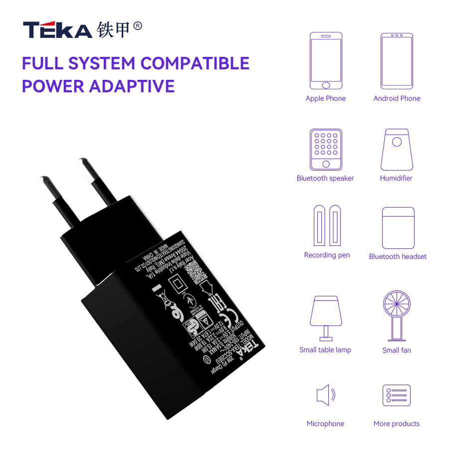 20W PD 20W PD-EU Diversified Fast Charger