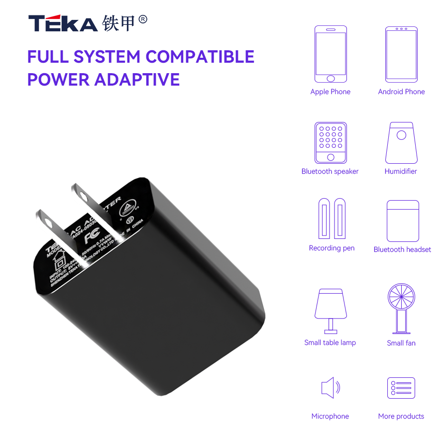 5V3A USB 5V3A-US Diversified Fast Charger