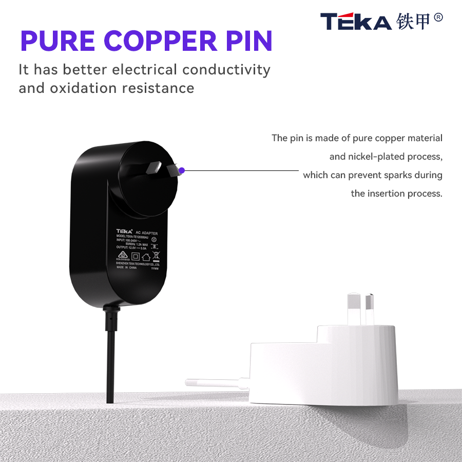 TE-AU Wall mount 42w power adapter