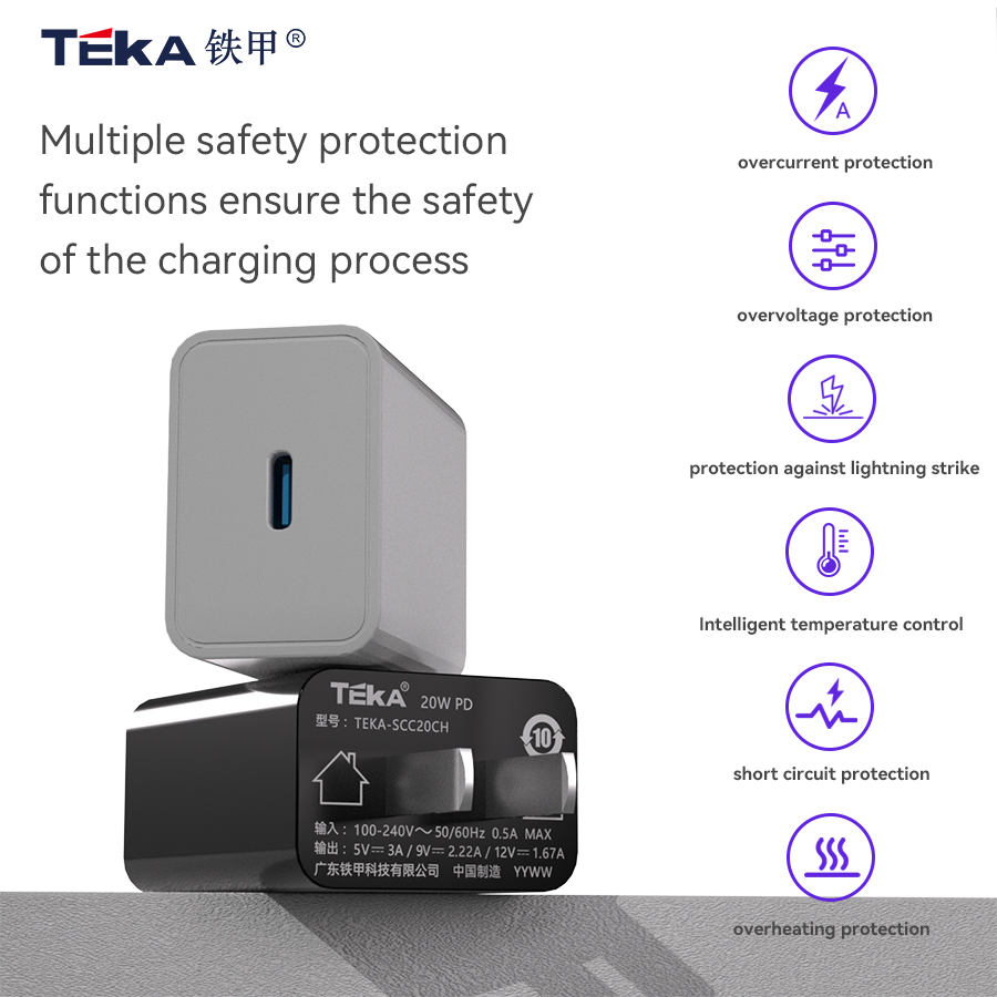 20W PD 20W PD-CH Diversified Fast Charger