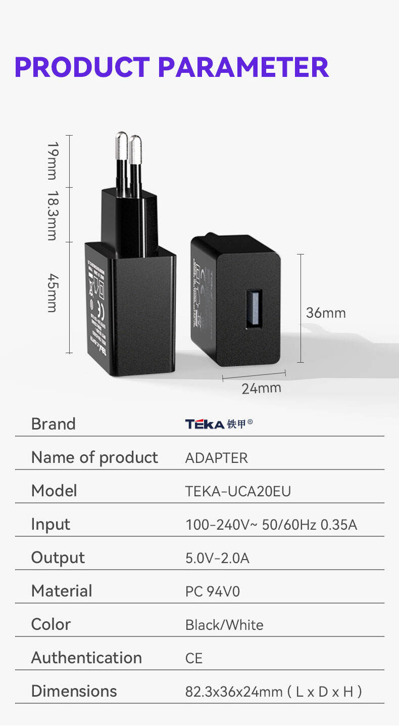 5V2A USB 5V2A-EU Diversified Fast Charger manufacture