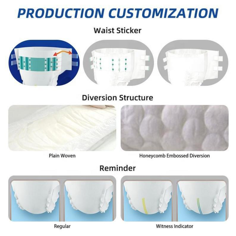 Disposable adult diapers manufacture