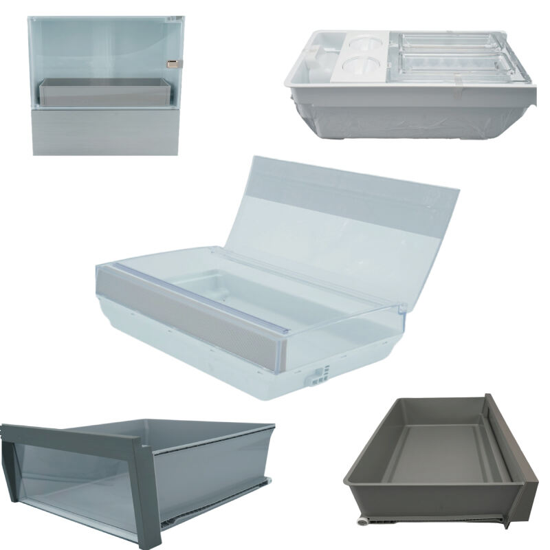 Custom Fridge Plastic Parts Household Storage Box Factory