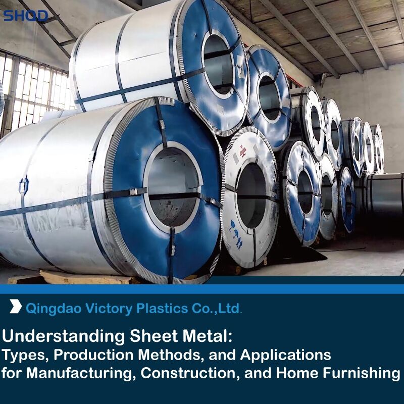 Understanding Sheet Metal: Types, Production Methods, and Applications for Manufacturing, Construction, and Home Furnishing