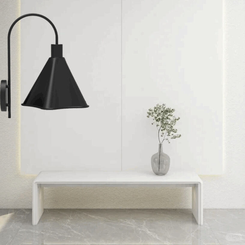 Nordic LED Nachtkastje Wandlamp Simpel Glas Versierlijk Circulair Licht voor Studie voor Slaapkamer Ingebouwd