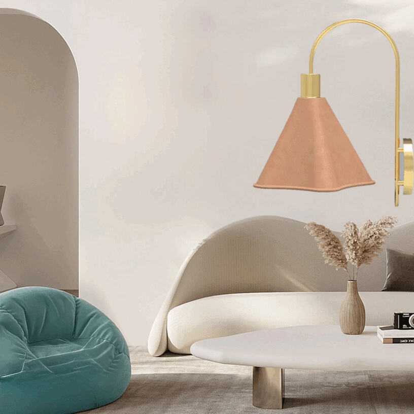 Nordic LED Nachtkastje Wandlamp Simpel Glas Versierlijk Circulair Licht voor Studie voor Slaapkamer Ingebouwd