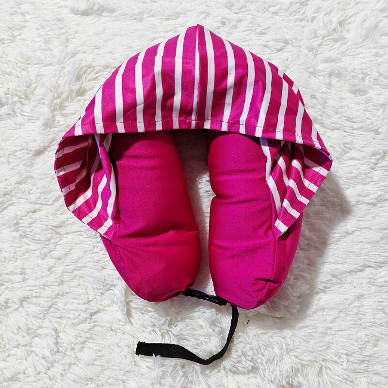 Soft Hooded Pillow U-Shape Body Neck Pillows details