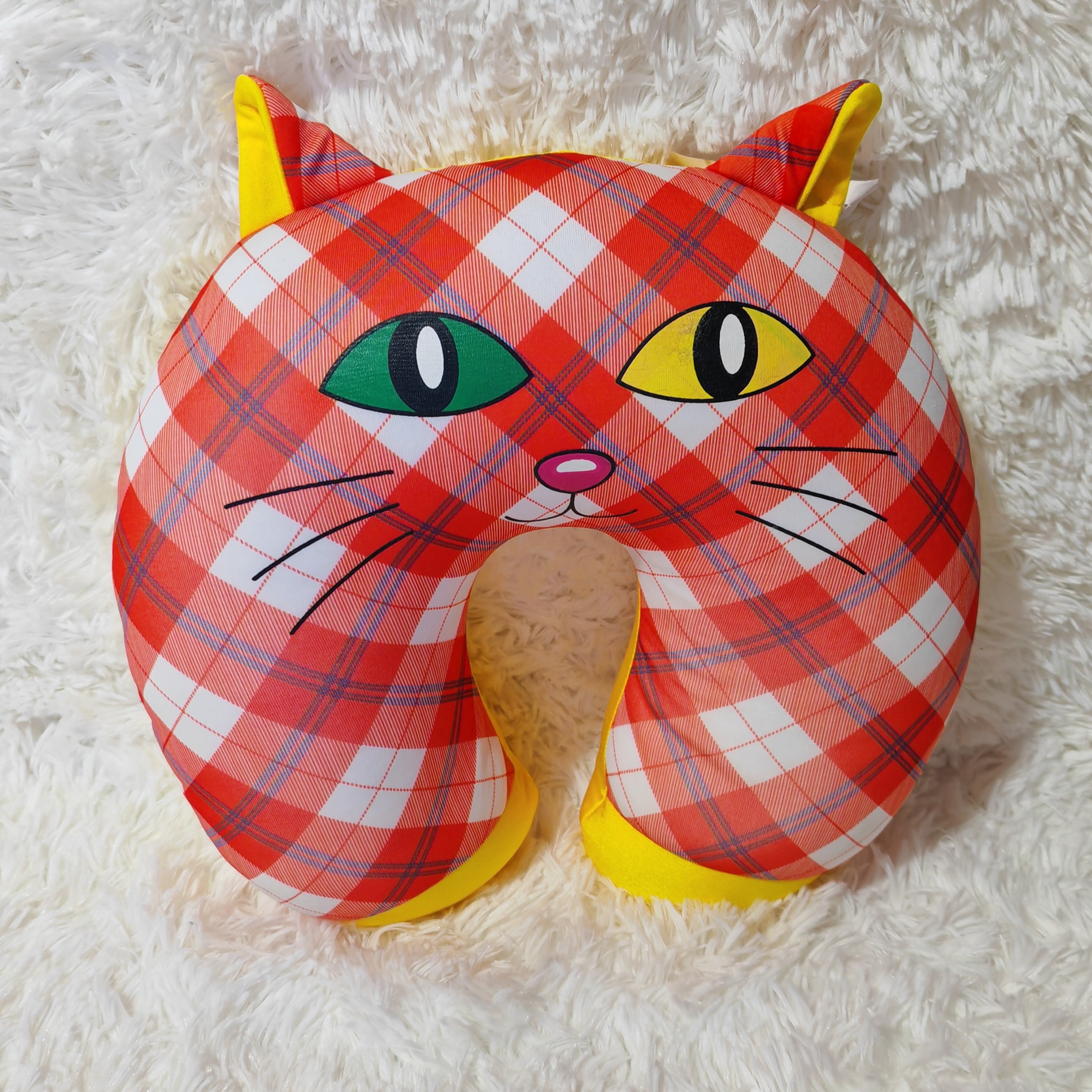 Adorable Animal Neck Travel Pillow Digital Printed details