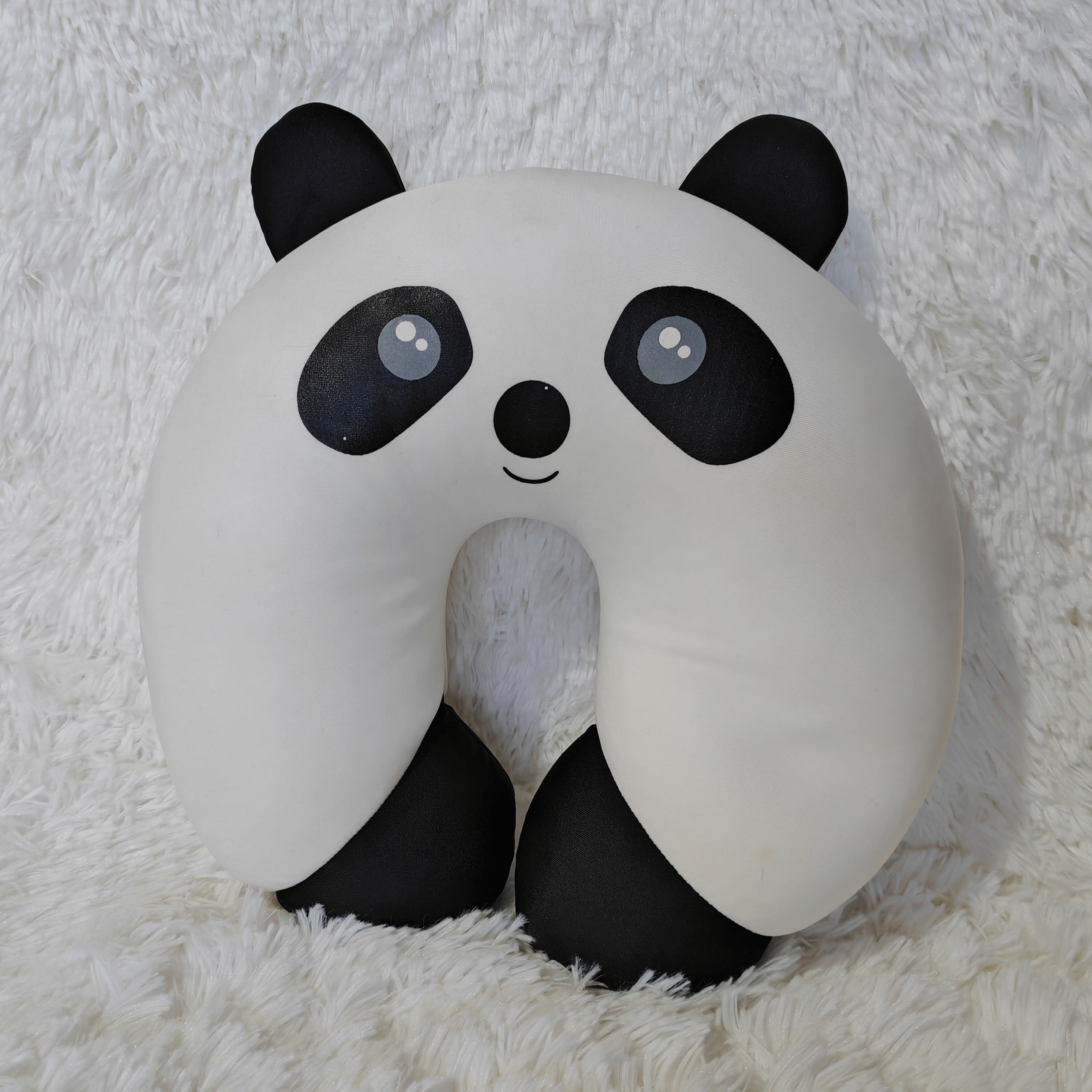 Cute Animal Face design Neck Travel Pillow Digital Printed