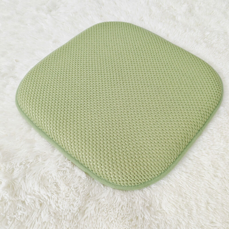 Knotted fabric Seat Cushion with memory foam manufacture