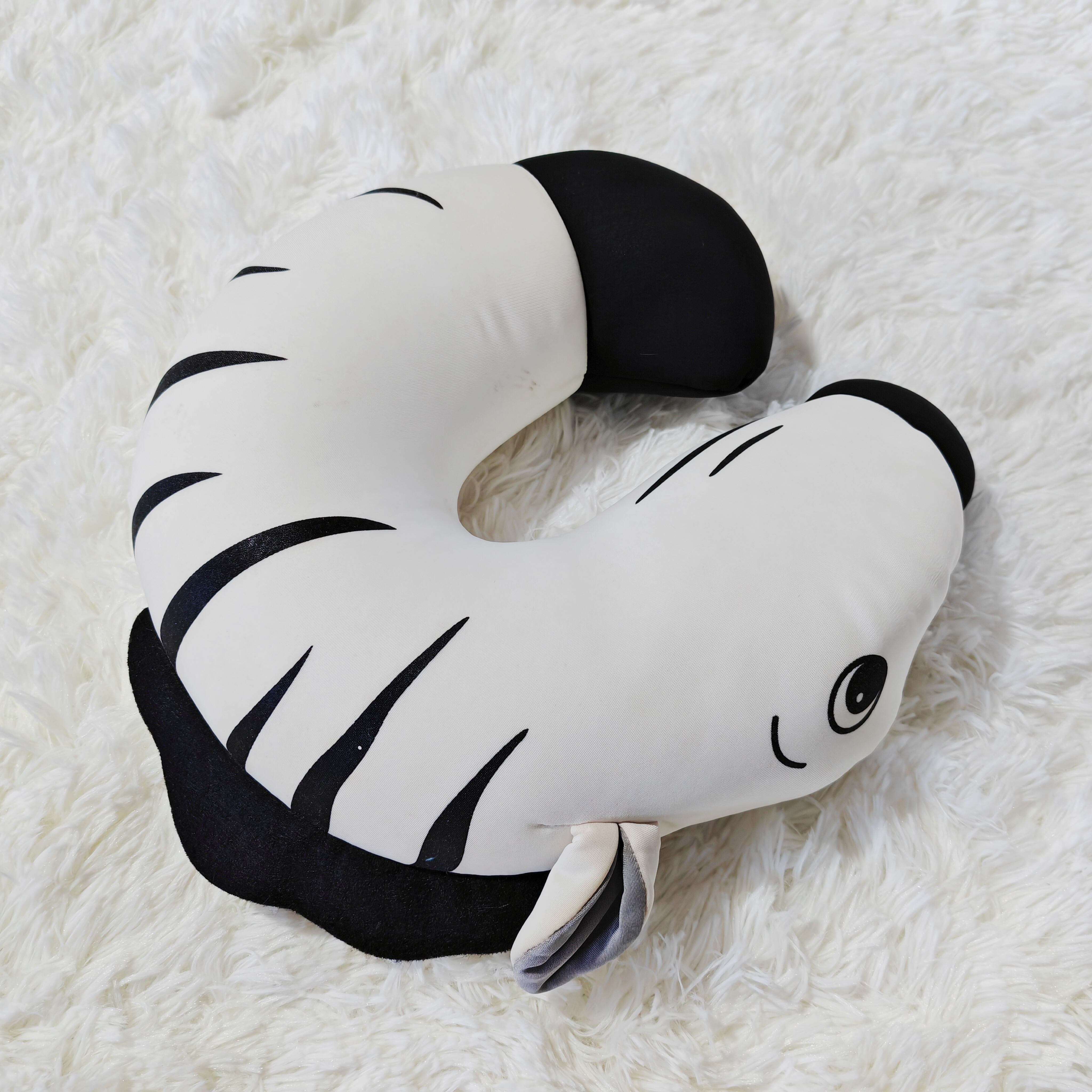 Cute Horse Neck Travel Pillow Digital Printed