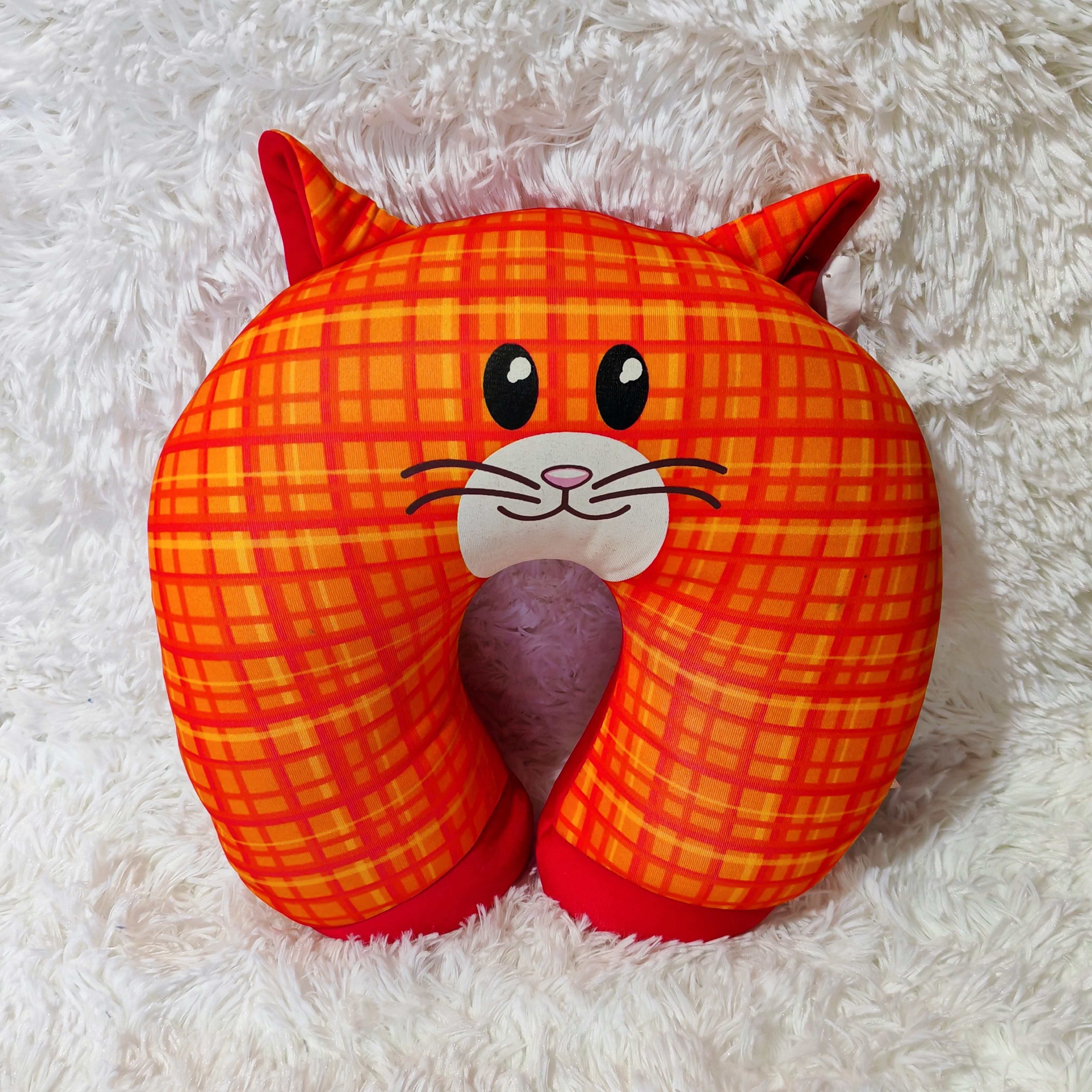 Adorable Animal Neck Travel Pillow Digital Printed