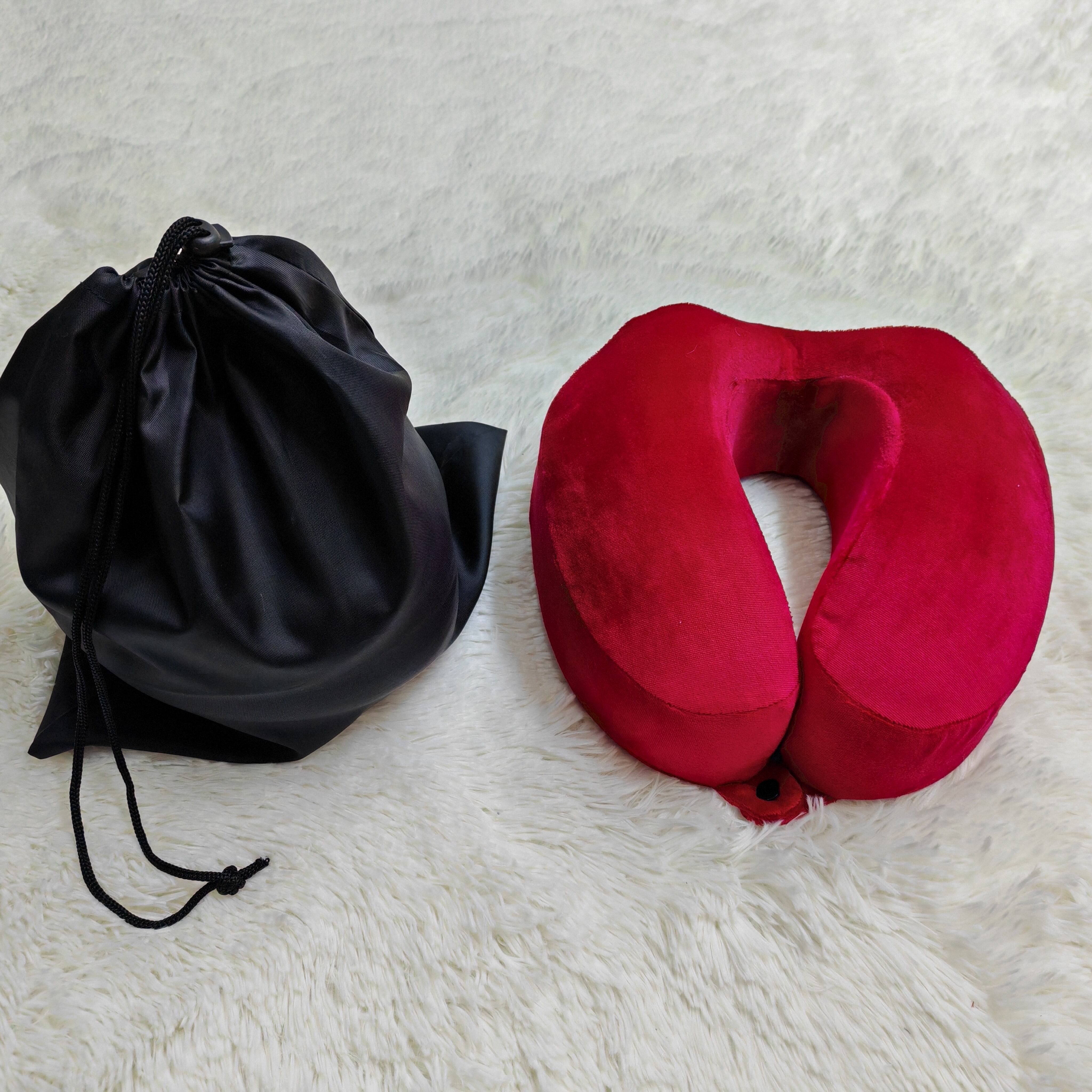 Comfortable Super Soft Removable Memory Foam Neck Pillow supplier