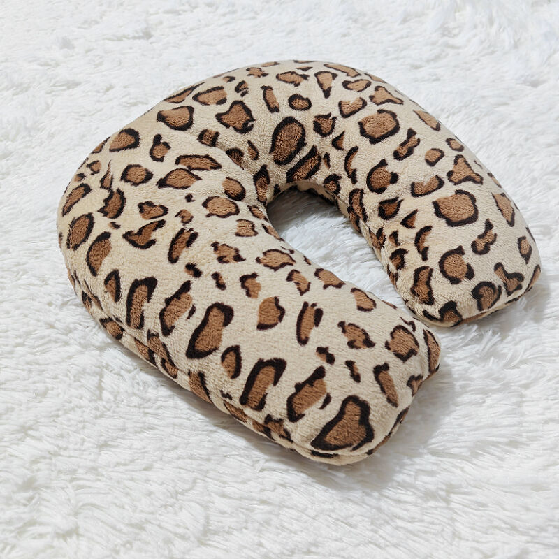 Printed Soft Fleece Travel Pillow