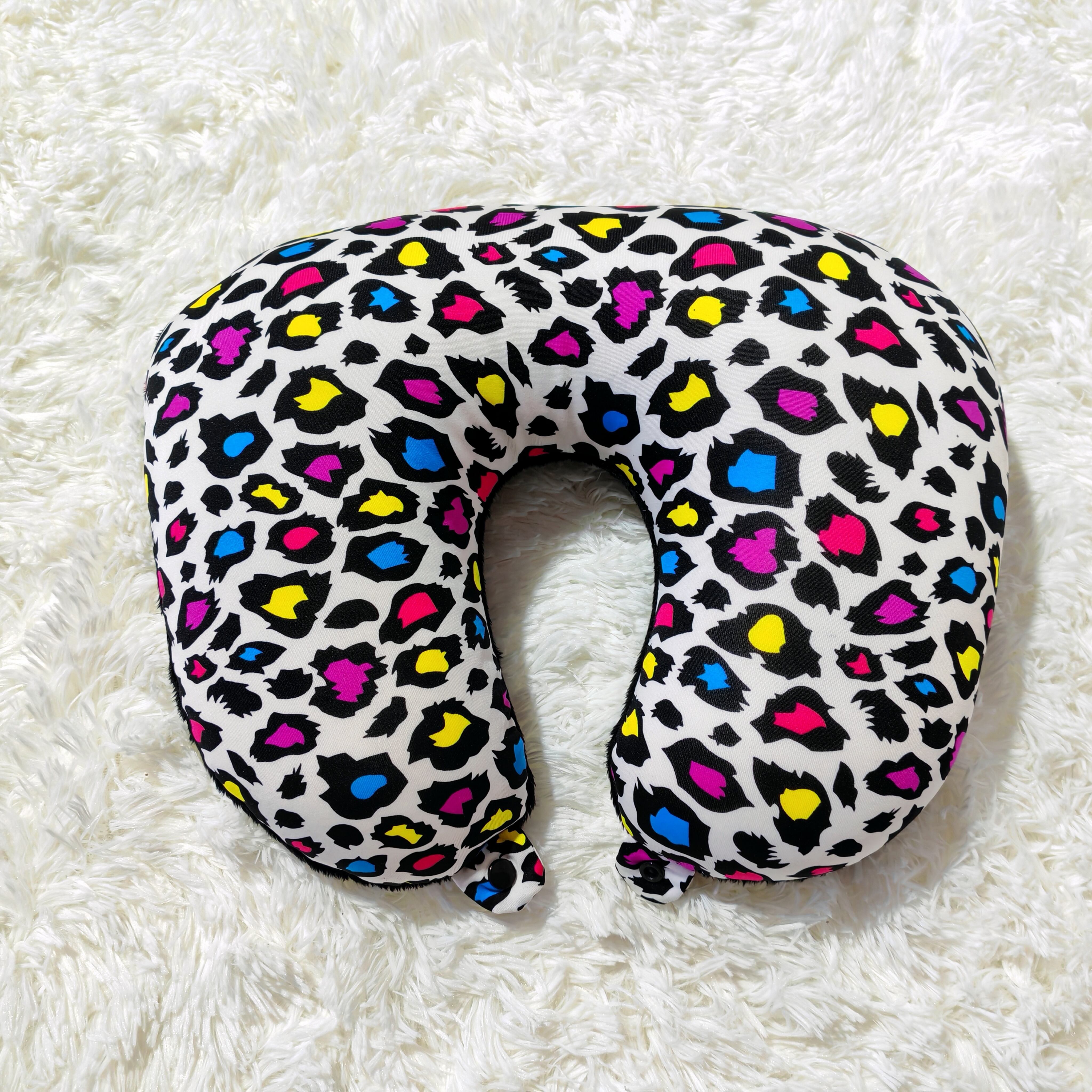 Travel Neck Pillow 2 in1 Microbeads Convertible Cushion