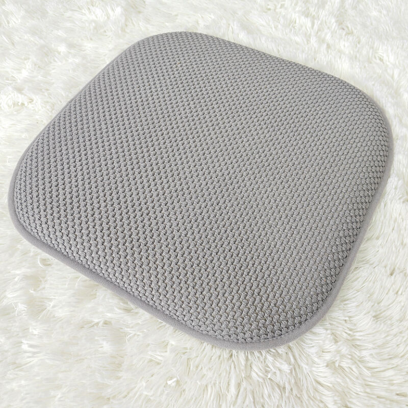 Knotted fabric Seat Cushion with memory foam factory