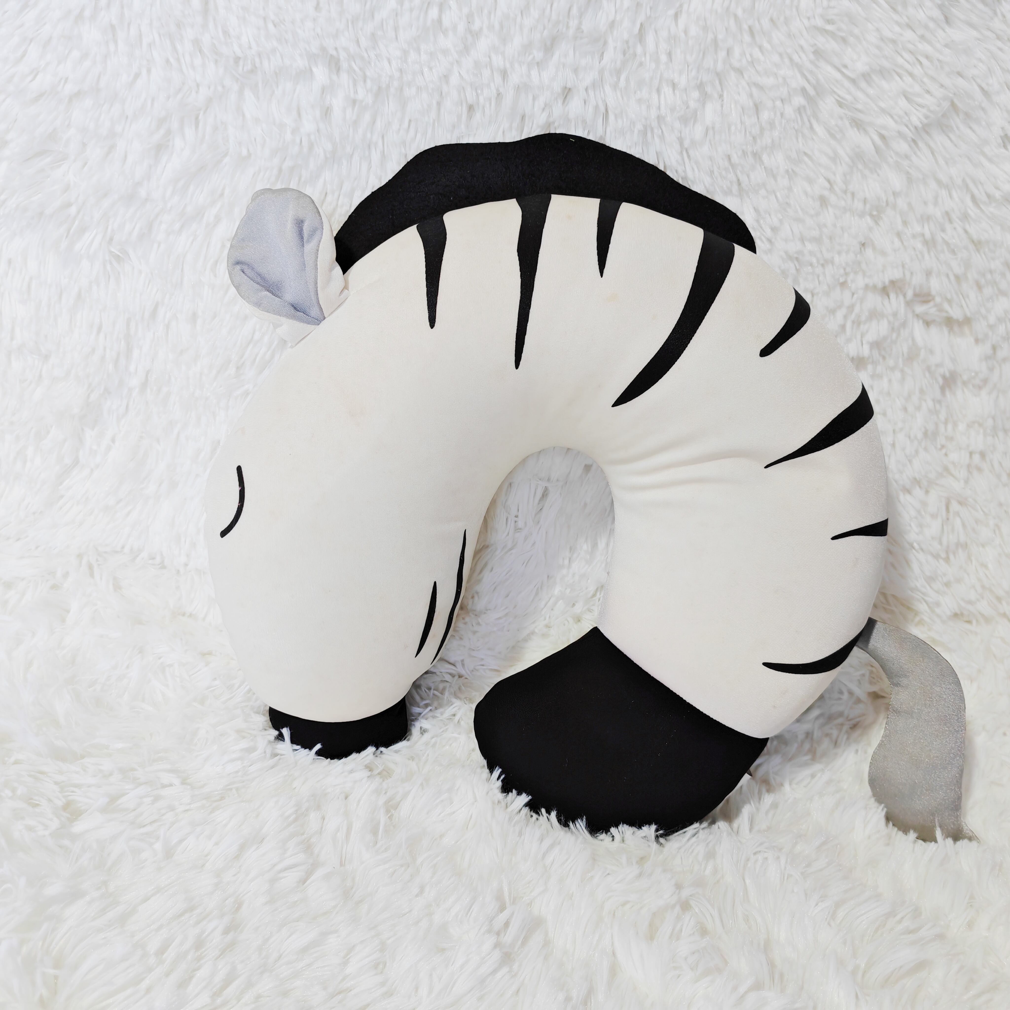 Cute Horse Neck Travel Pillow Digital Printed