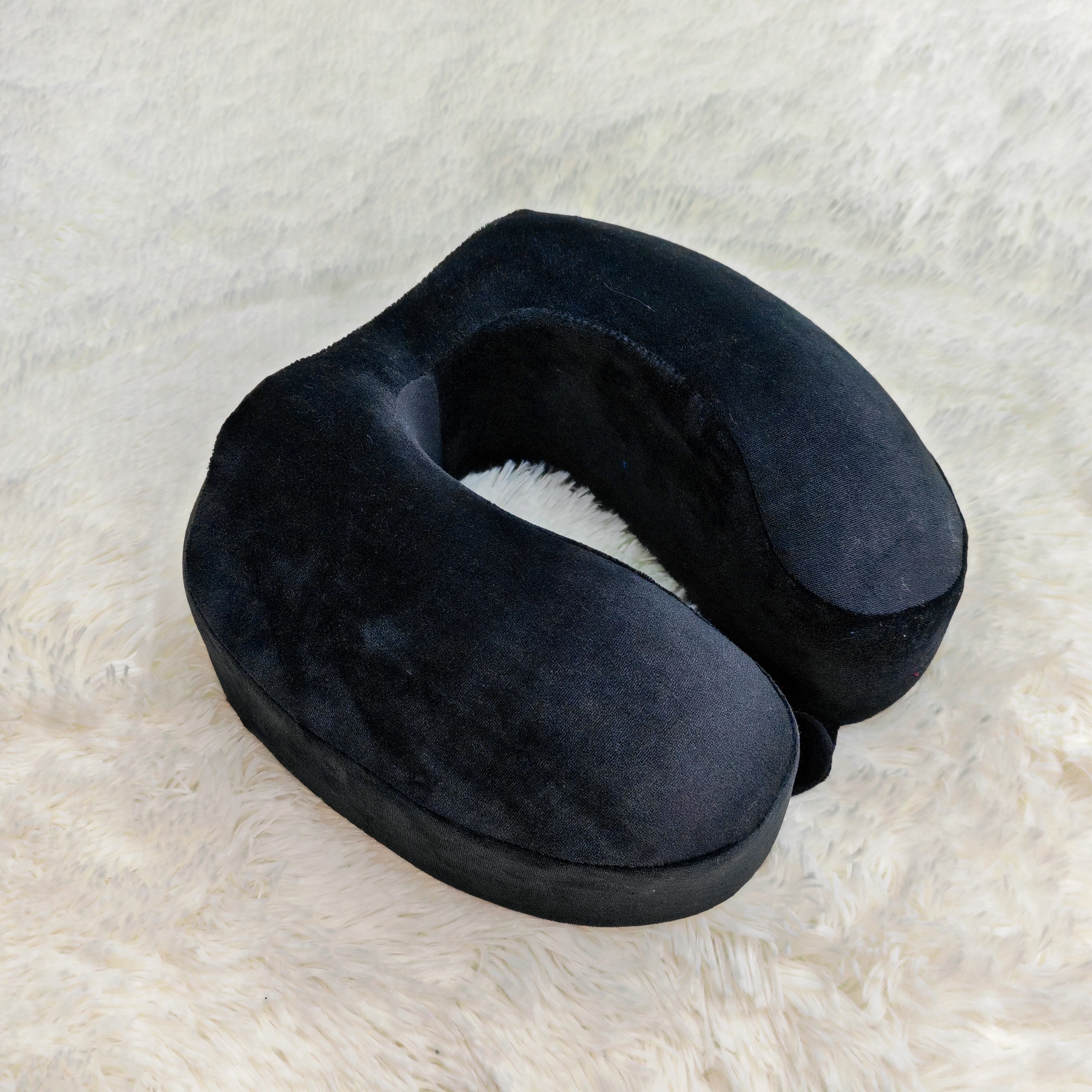 Comfortable Super Soft Removable Memory Foam Neck Pillow