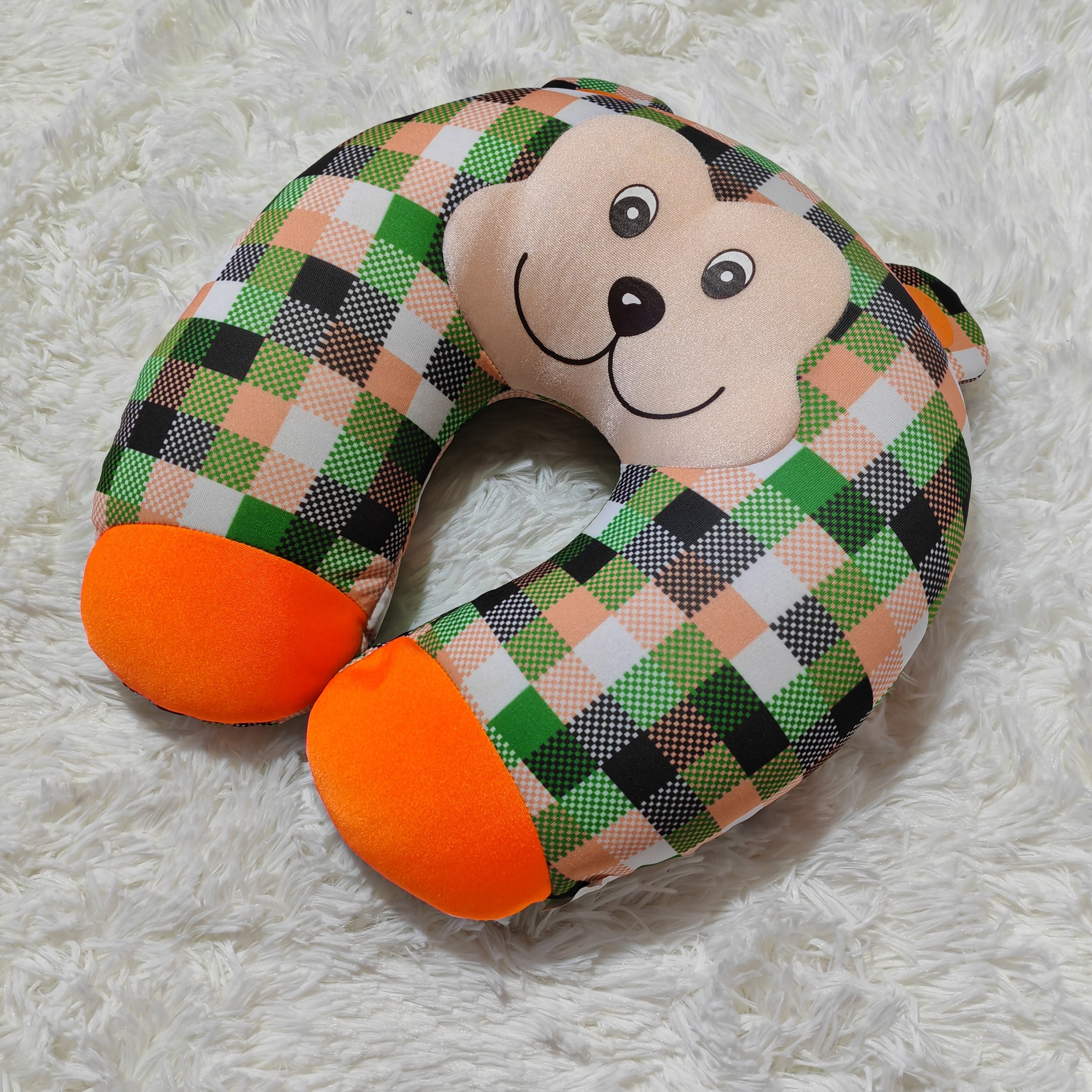 Adorable Animal Neck Travel Pillow Digital Printed supplier