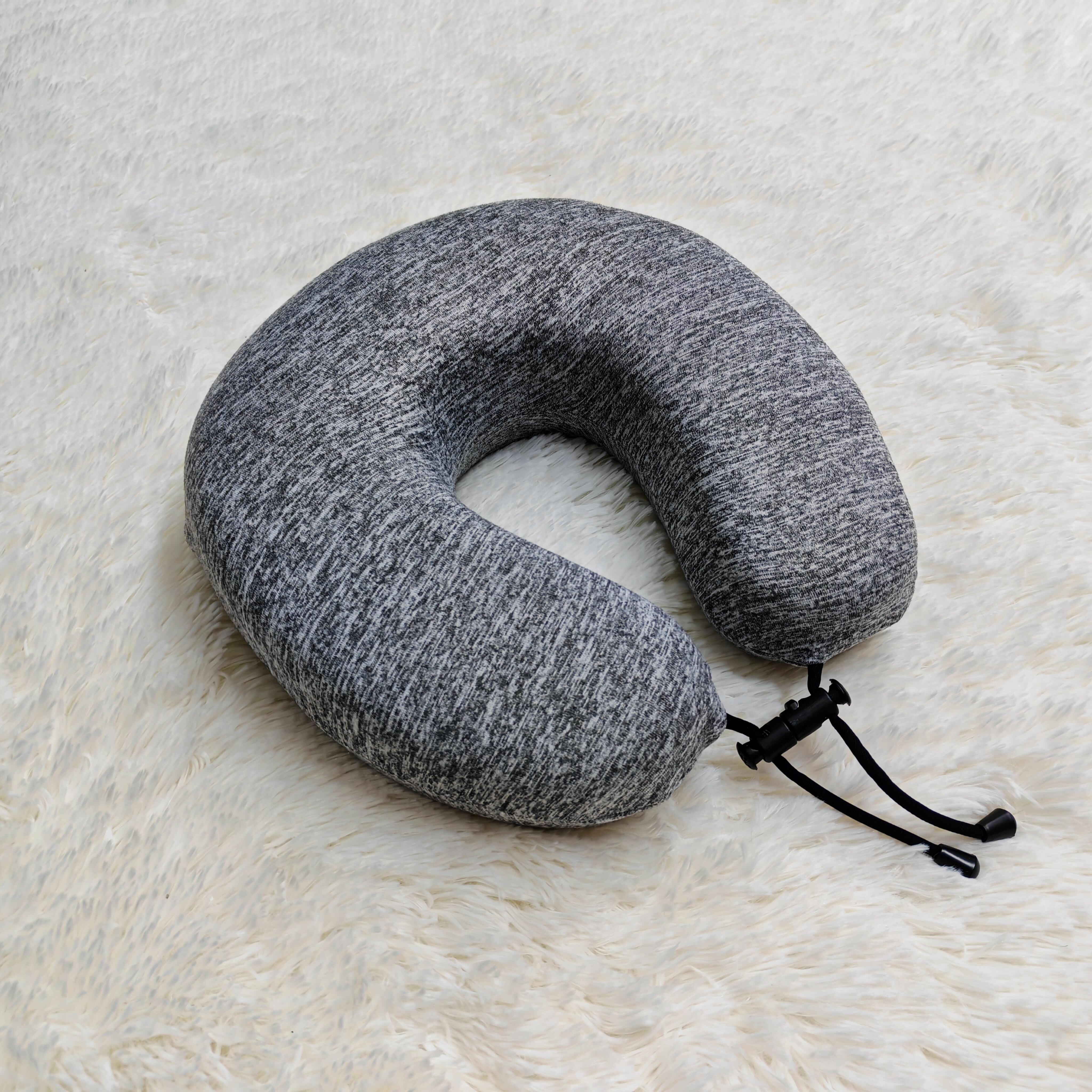 Memory Foam Neck Travel Pillow with Eye mask set factory