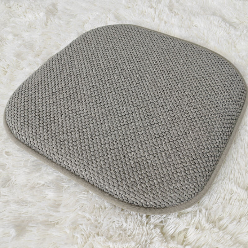 Knotted fabric Seat Cushion with memory foam factory