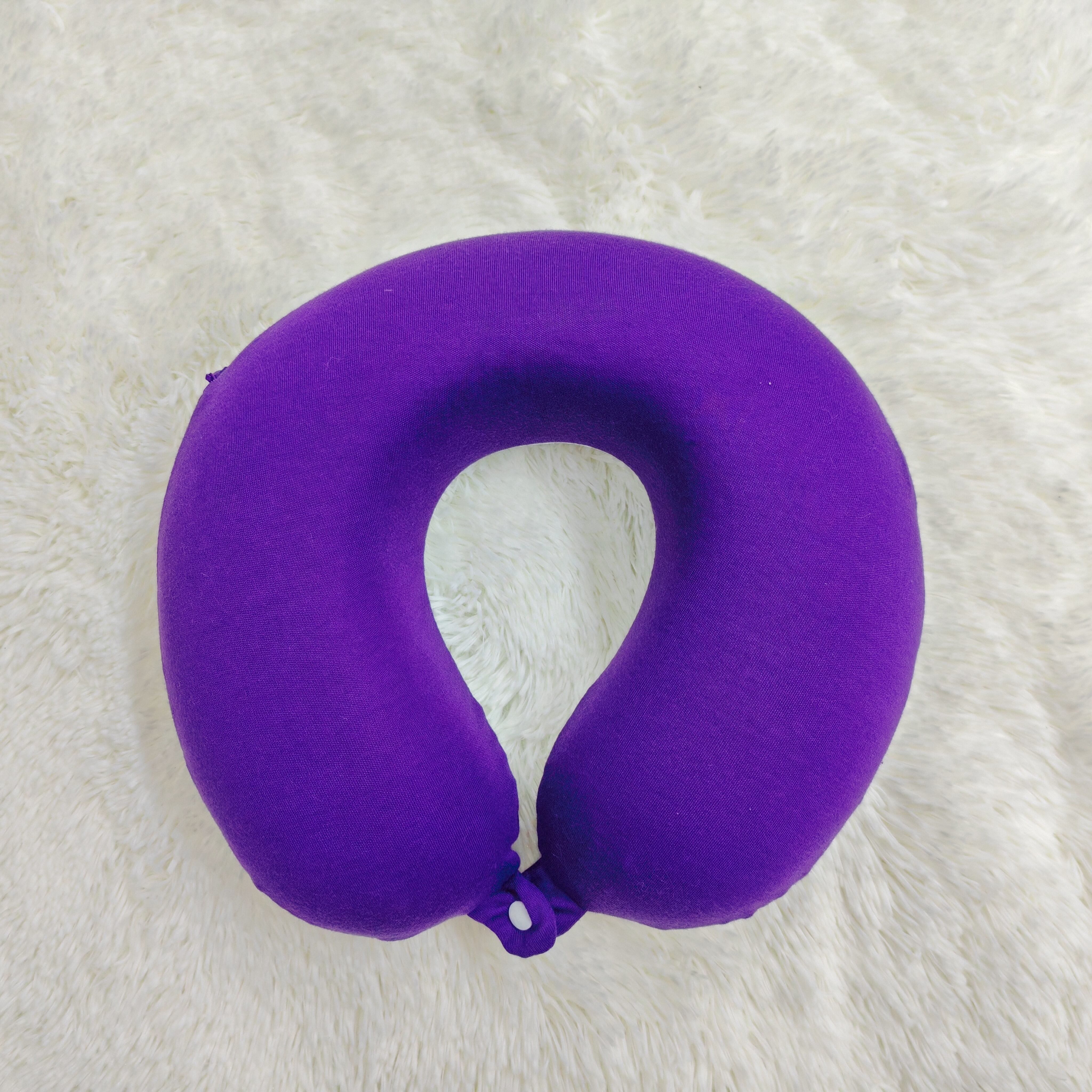 Comfortable Memory Foam Neck Travel Pillow with Cooling Gel supplier