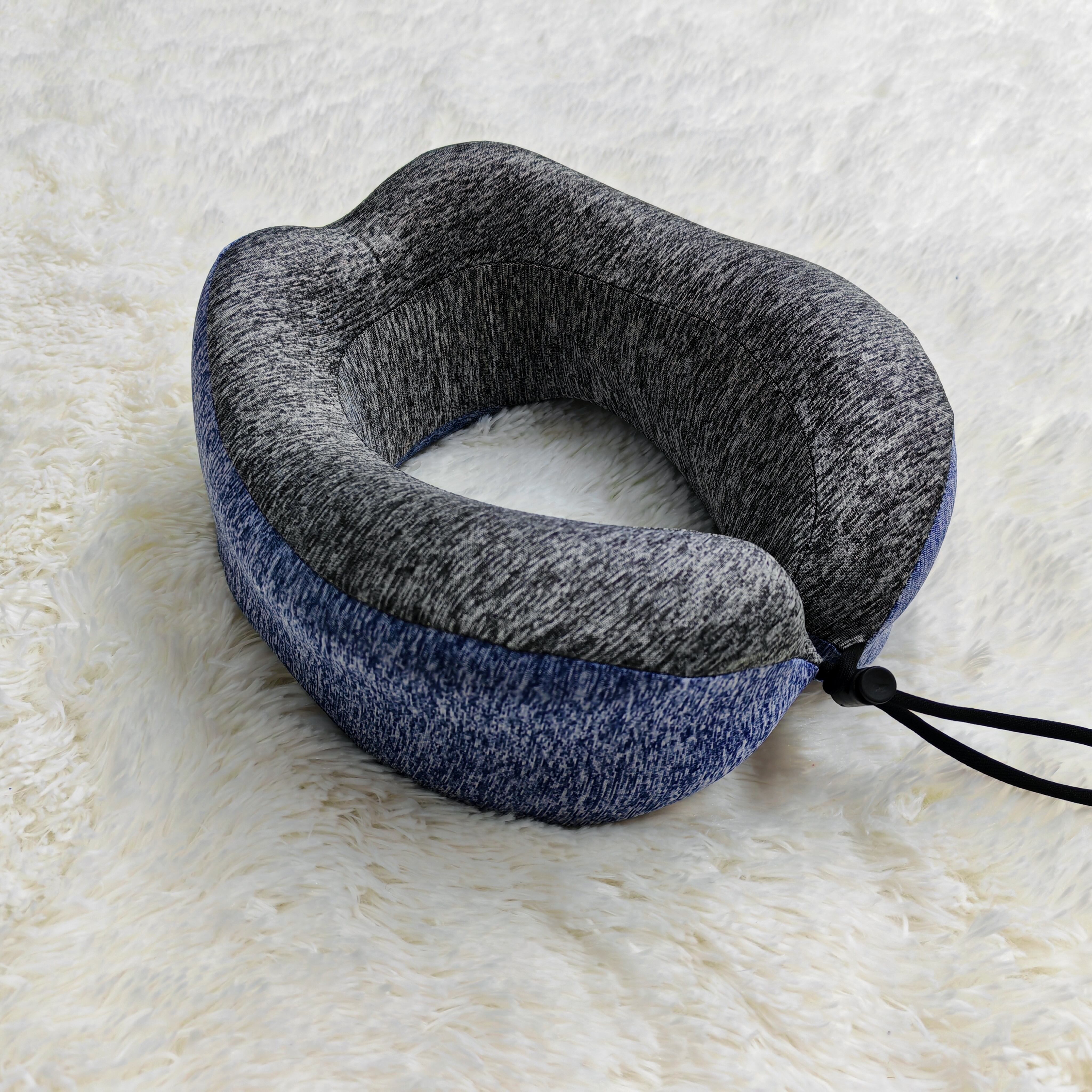 Comfortable Memory Foam Neck Travel Pillow Eye mask set