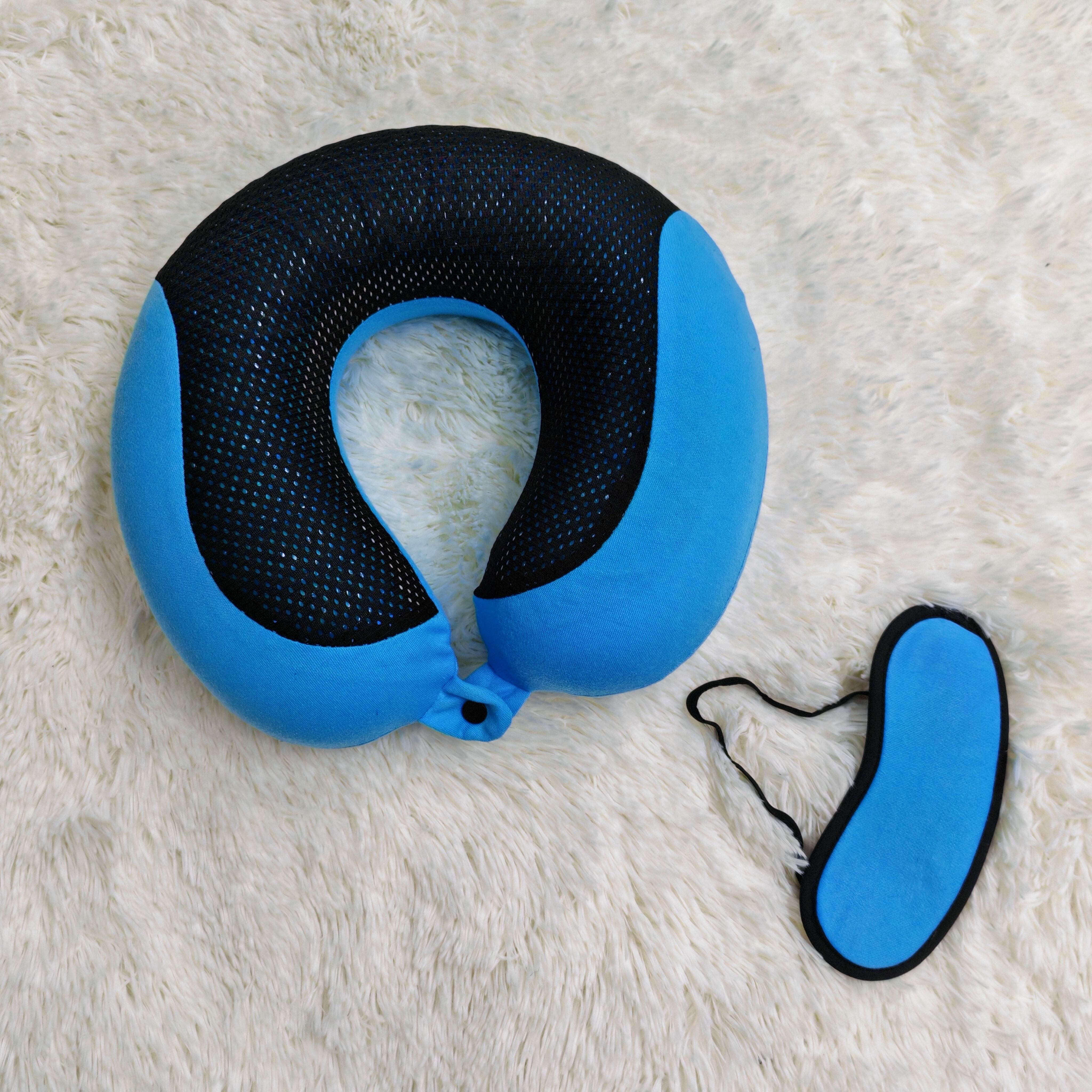 Cooling Gel Travel Pillow Memory Foam with Removable cover  details