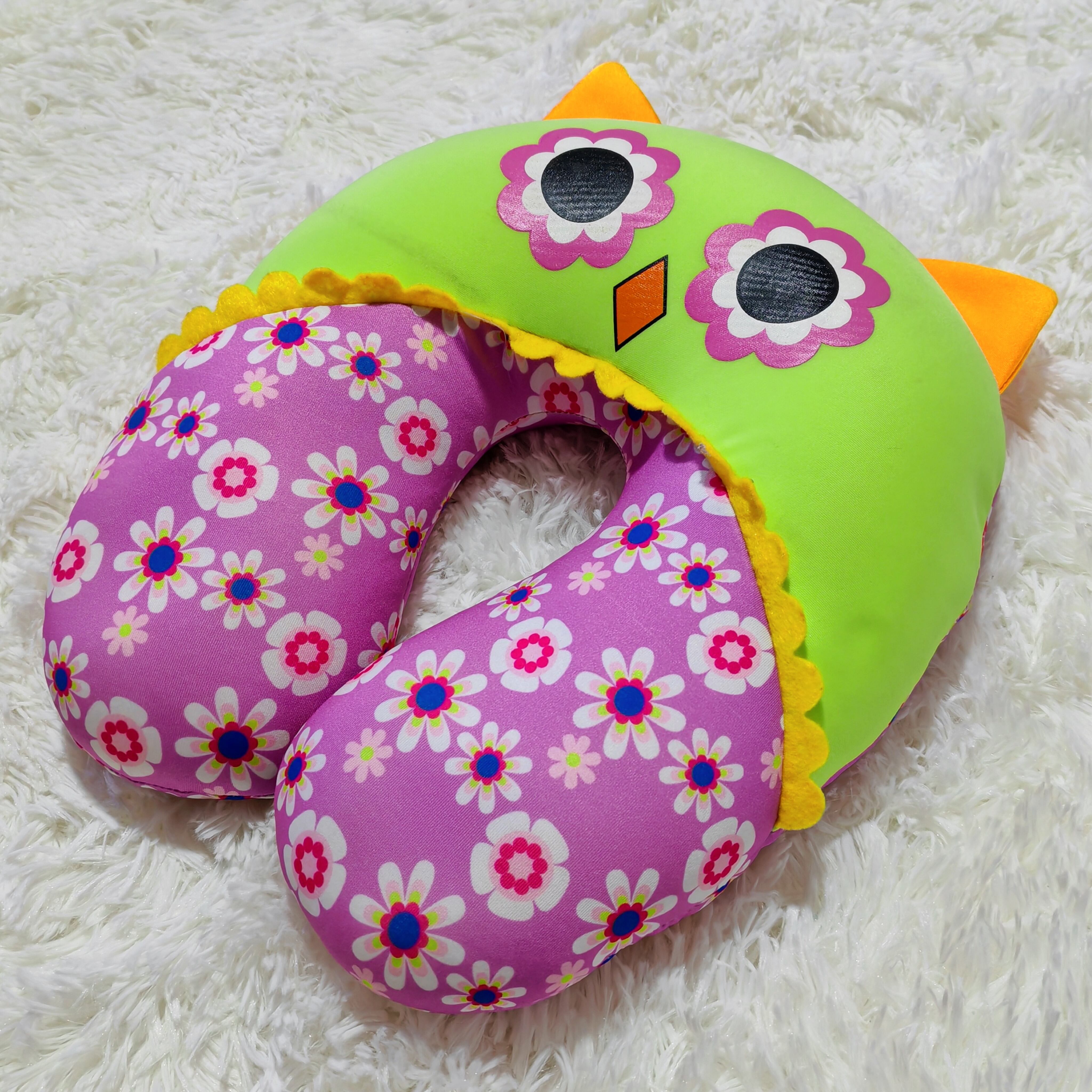 Adorable Animal Neck Travel Pillow Digital Printed factory