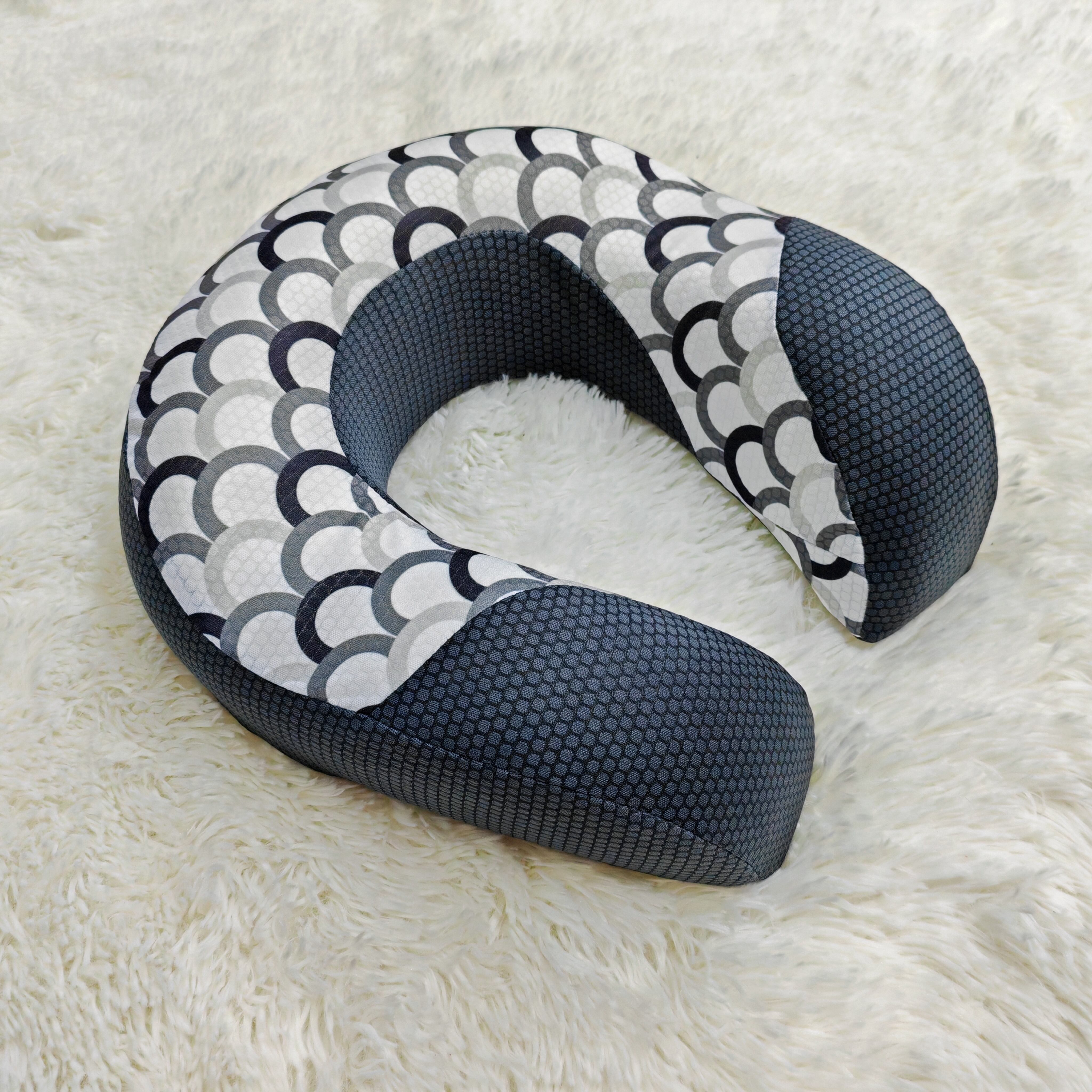 Breathable Memory Foam Neck Travel Pillow Eye mask set