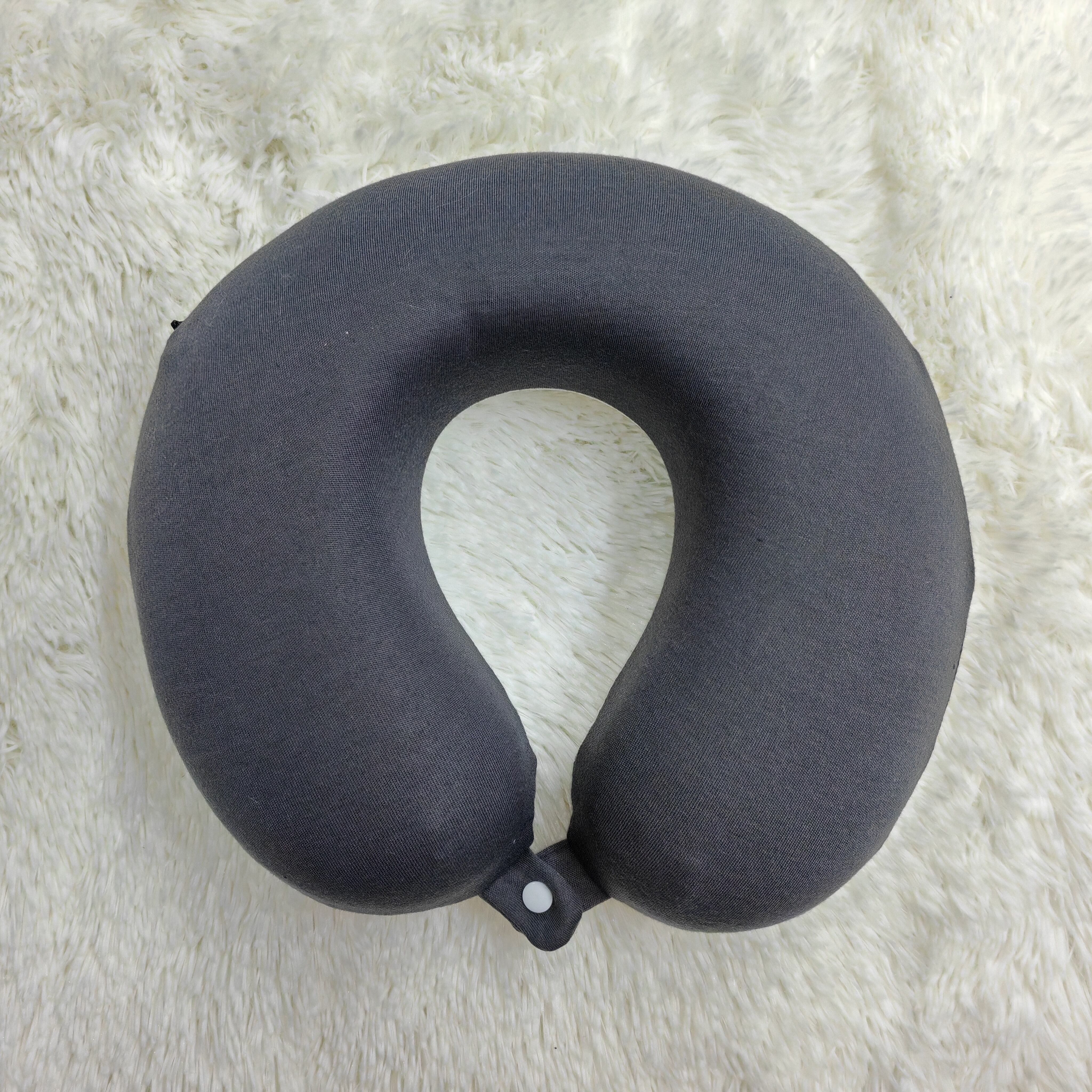 Comfortable Memory Foam Neck Travel Pillow with Cooling Gel manufacture