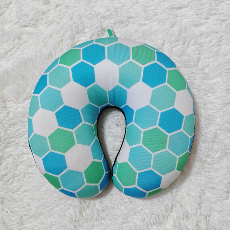  Spandex Micro-beads Printed Travel Neck Pillow details