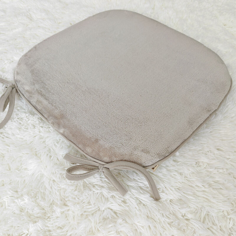 Seat Cushion with Ties Durable Flannel Fabric Reversible supplier