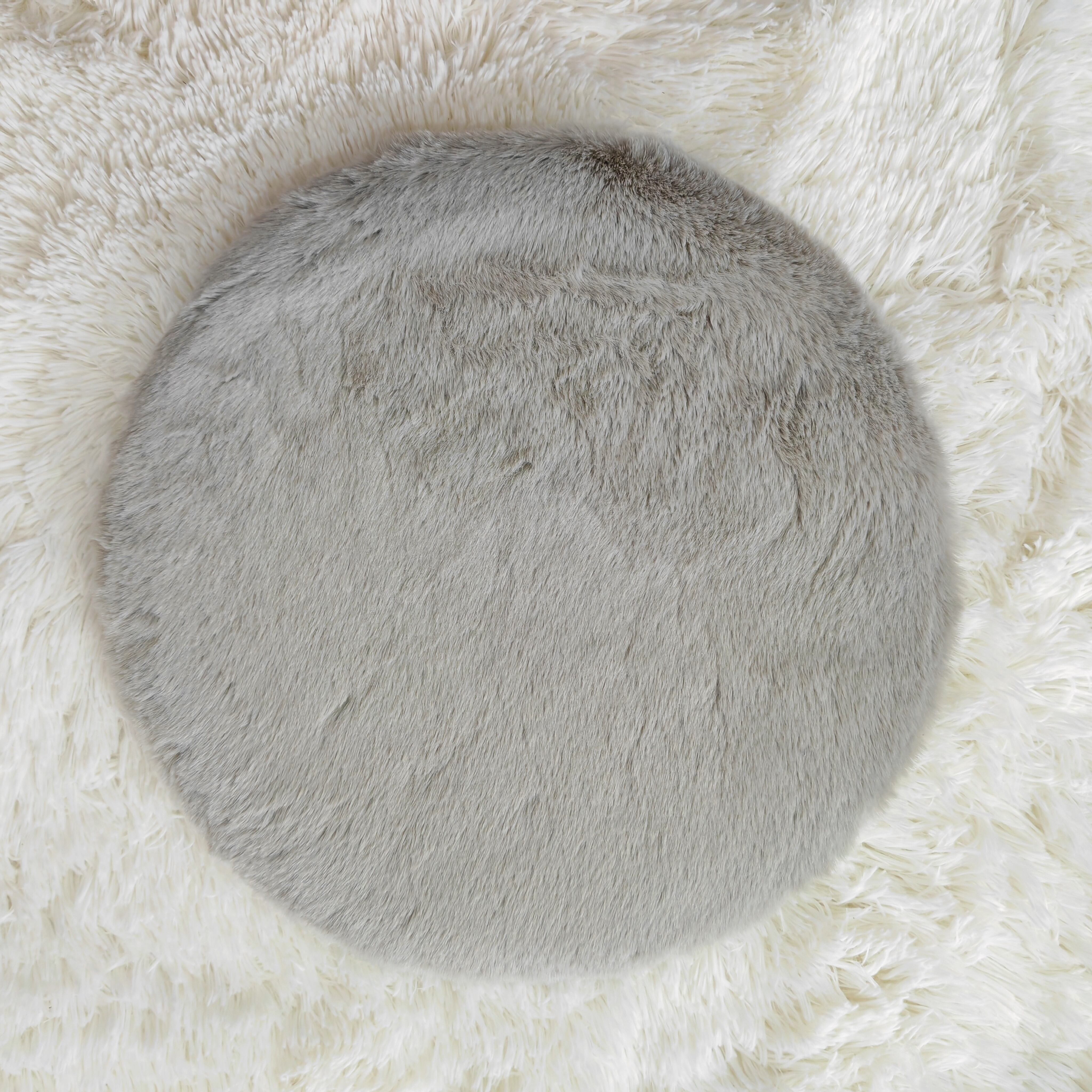 Rabbit Fur Seat Pads Cushion factory