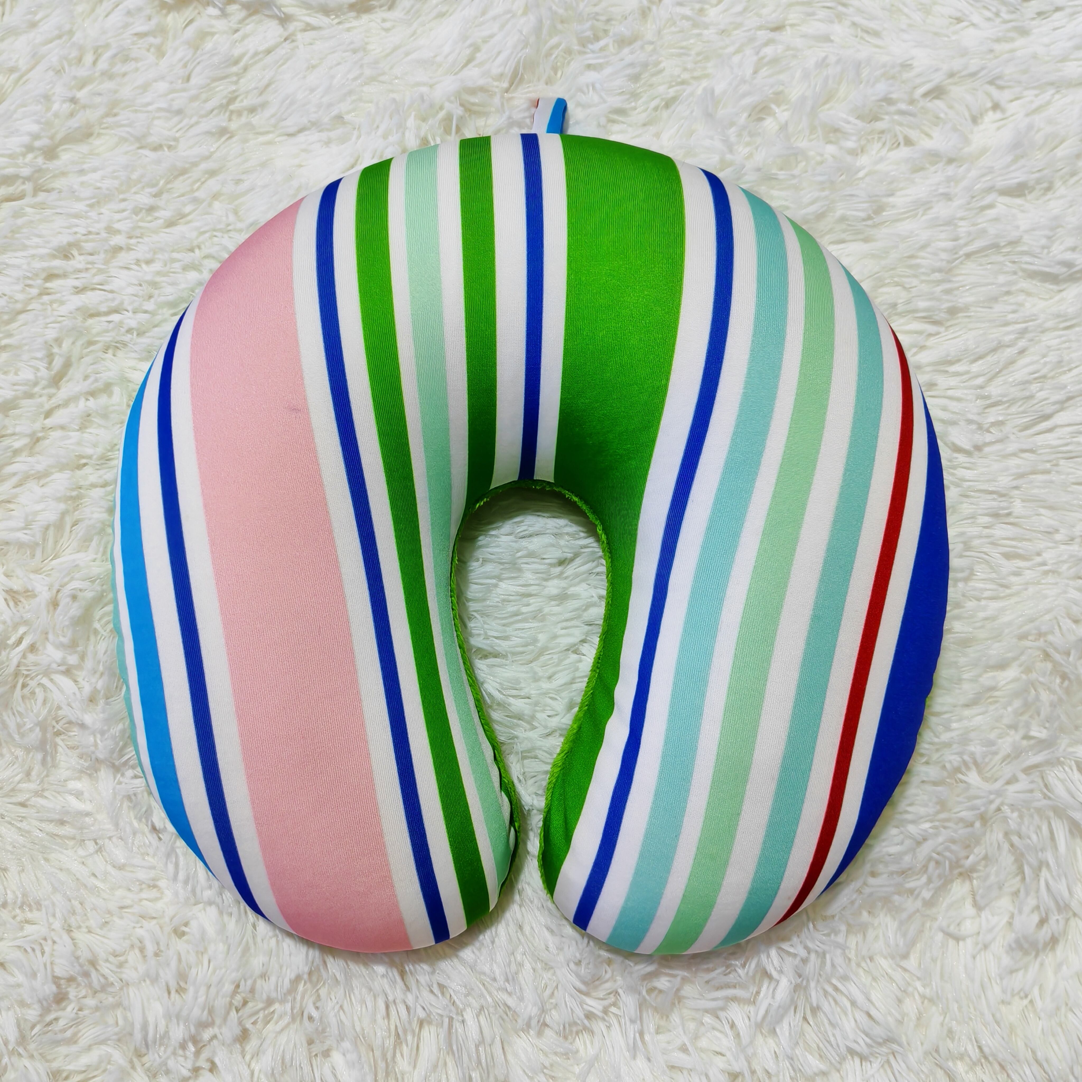 Candy Digital Printed Neck Pillow details