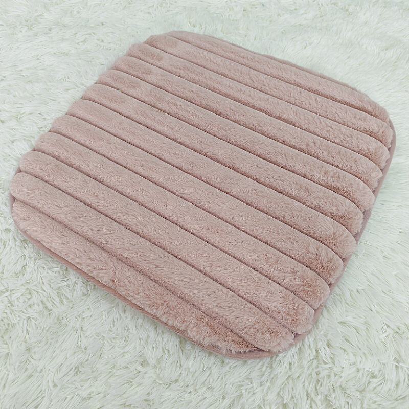 Flannel Stripe Seat Pads Cushion manufacture