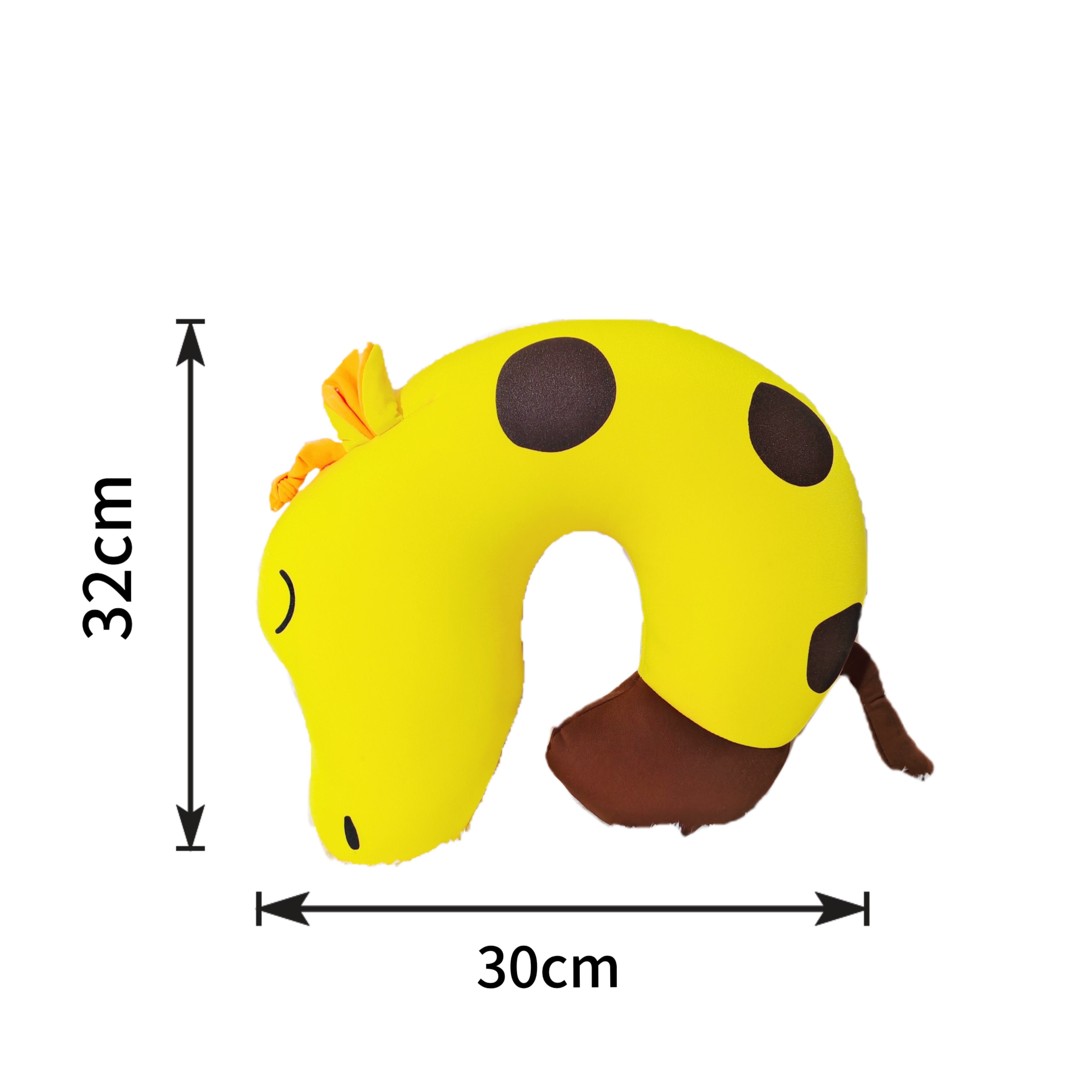 Cute Animal Face design Neck Travel Pillow Digital Printed manufacture