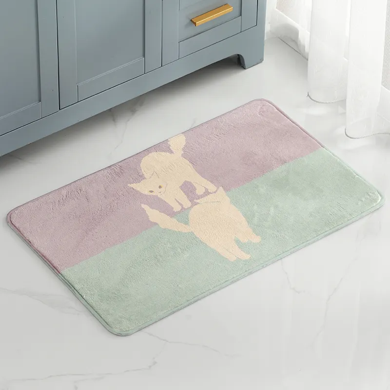 Charcoal Infused Memory Foam Bath Mat (Bath Rug)