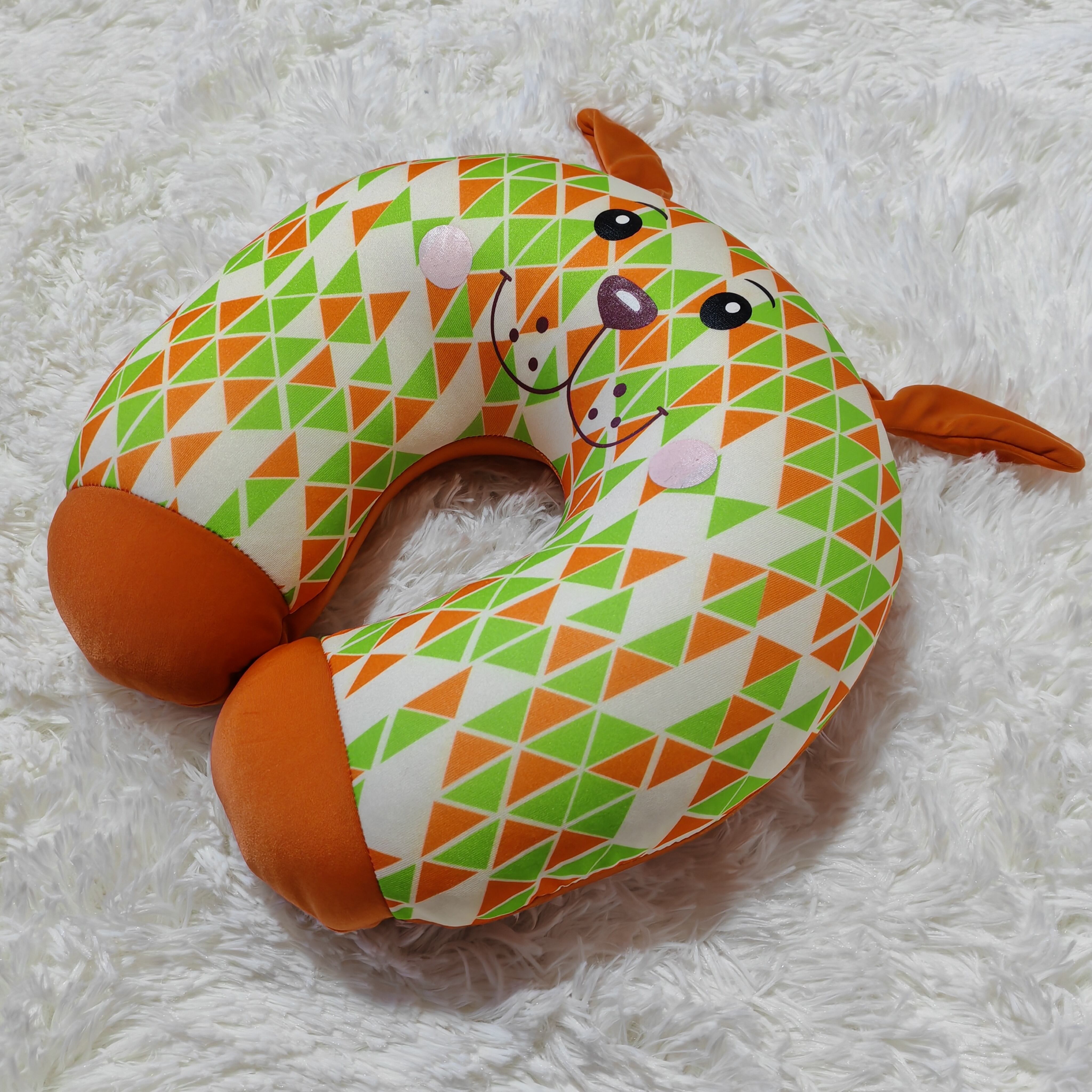 Adorable Animal Neck Travel Pillow Digital Printed manufacture