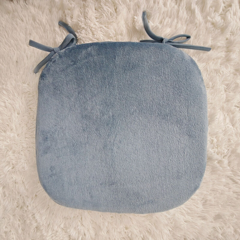 Seat Cushion with Ties Durable Flannel Fabric Reversible supplier