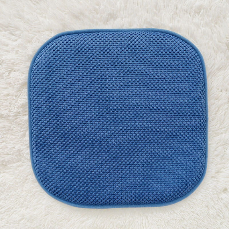 Knotted fabric Seat Cushion with memory foam manufacture