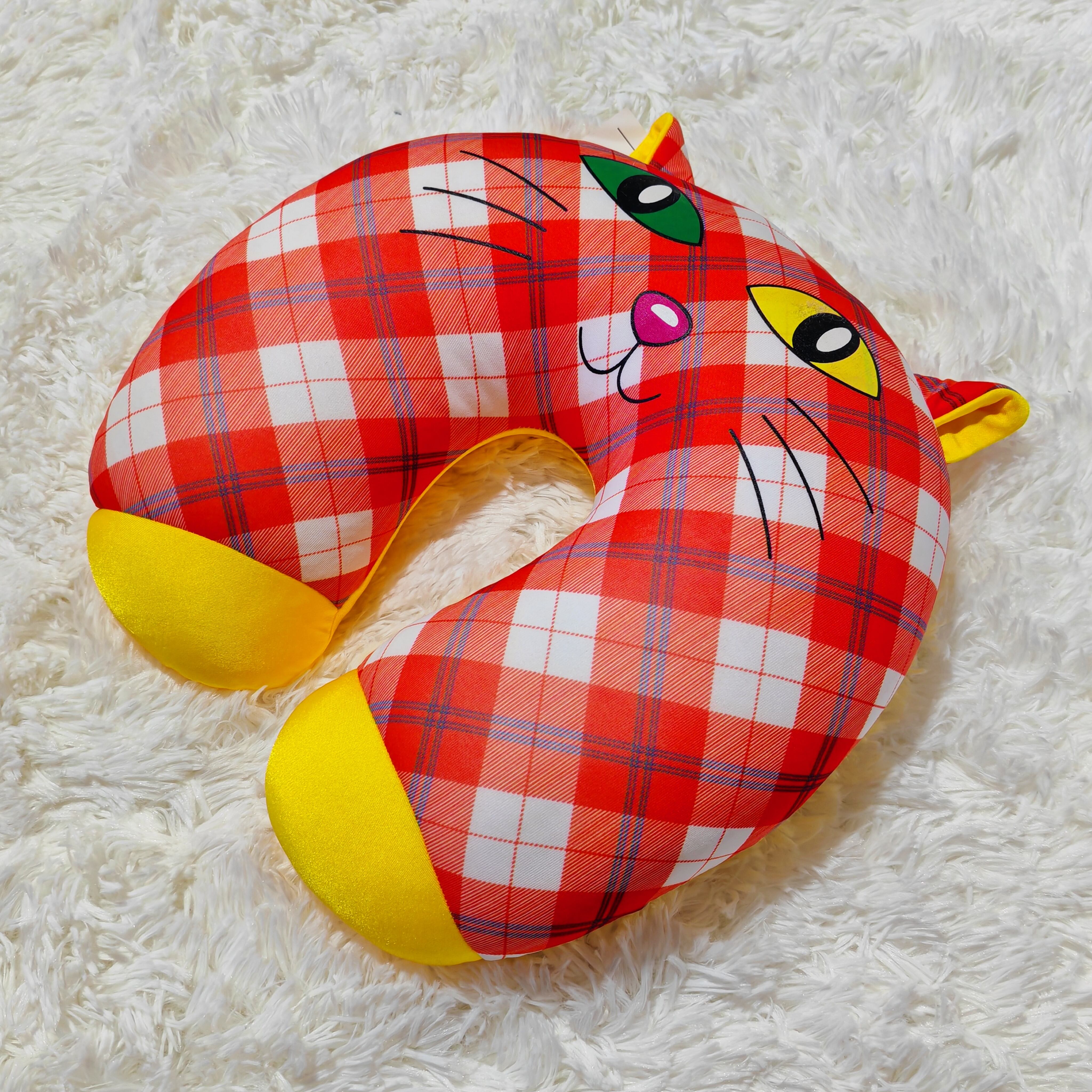 Adorable Animal Neck Travel Pillow Digital Printed supplier