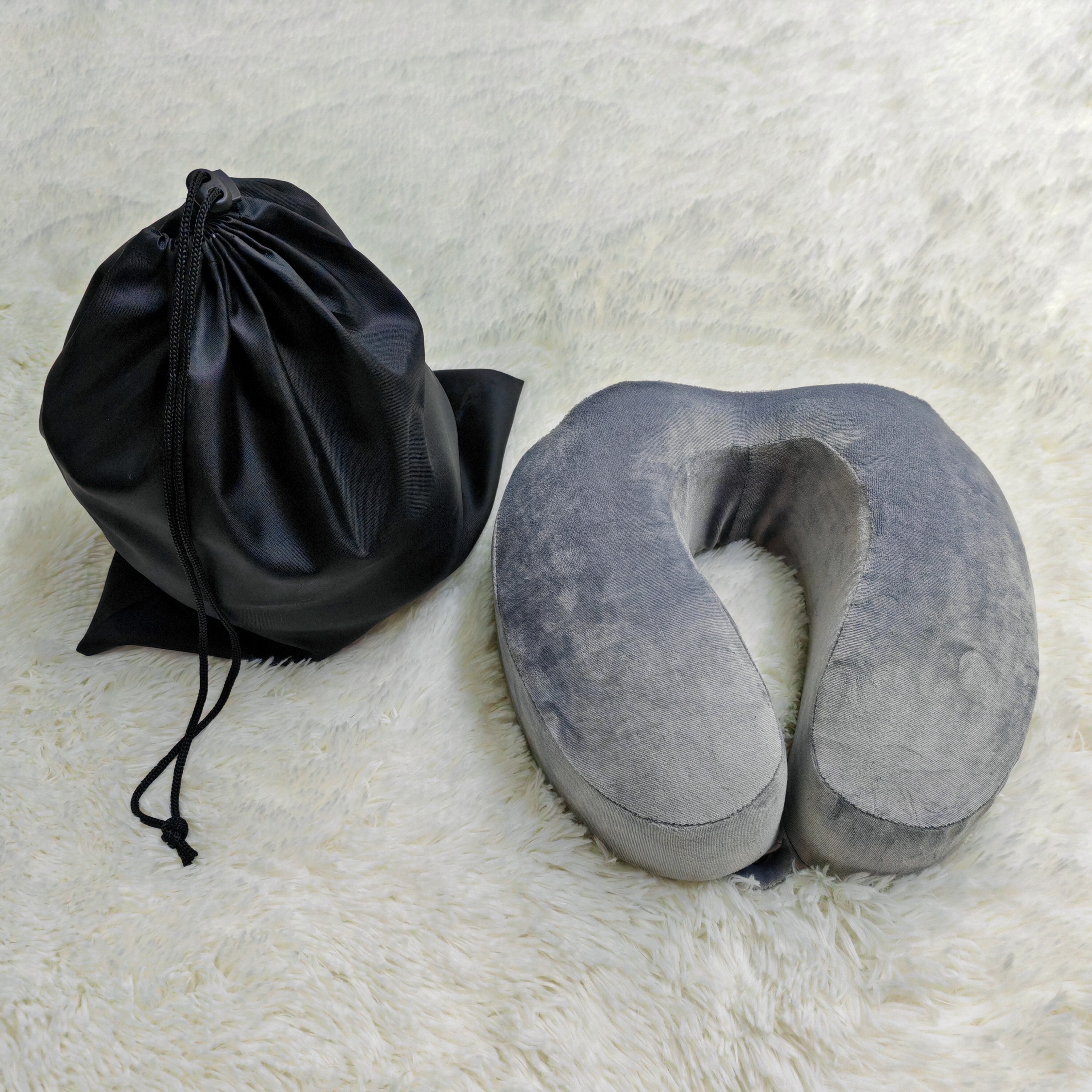 Comfortable Super Soft Removable Memory Foam Neck Pillow supplier