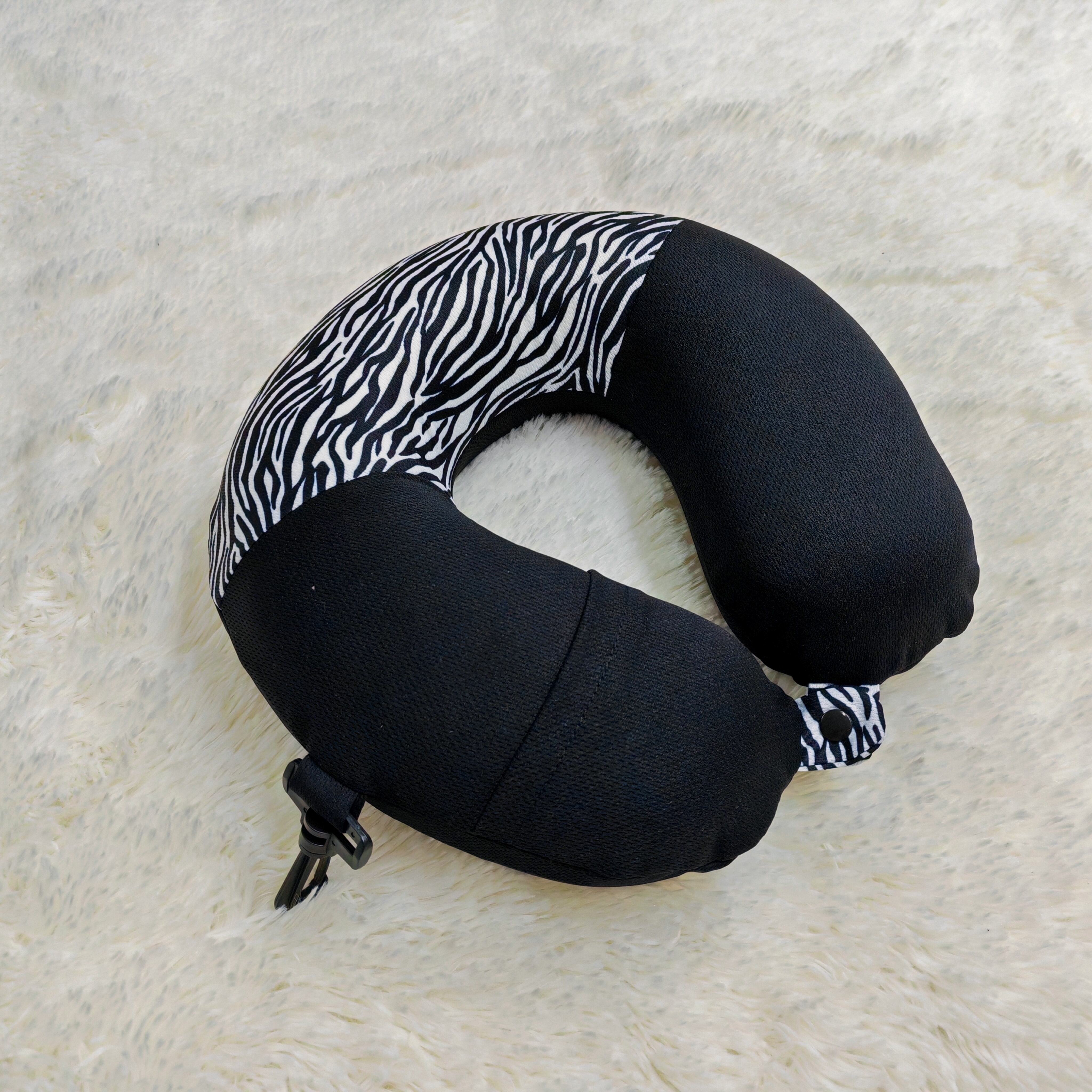 Memory Foam Neck Travel Pillow with Digital printed and Eye mask set factory