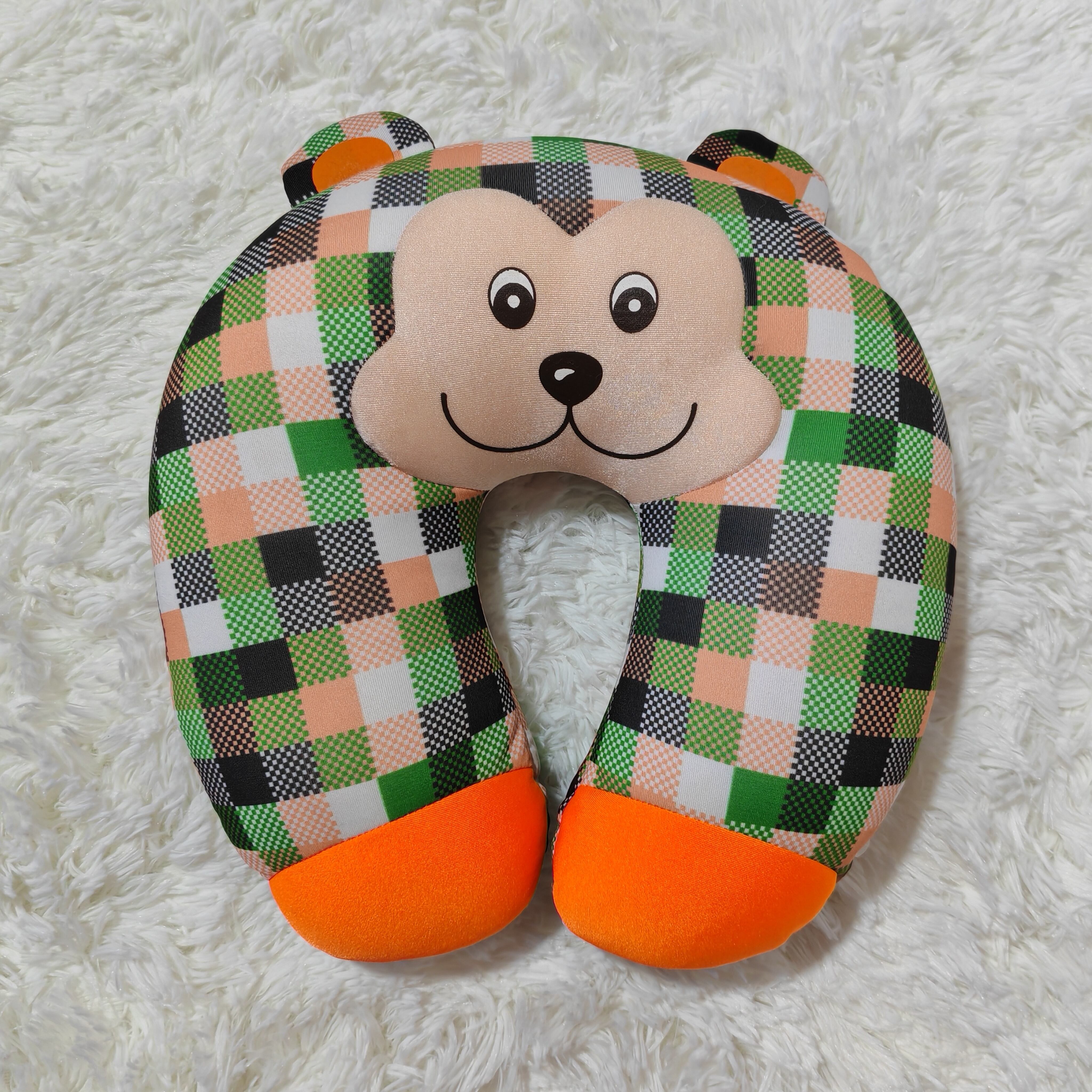 Adorable Animal Neck Travel Pillow Digital Printed details